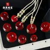 Alimento natural para caballos, colgante de paz de ágata de hielo de alta calidad, colgante de princesa de ágata roja, colgante de jade, suministro mayorista transfronterizo de colgantes