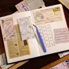 Papel vintage de alta calidad para journaling, papel de fondo para manualidades, papel decorativo para journaling, notas adhesivas ligeras no pegajosas