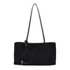 Bolsa tote casual de veludo fosco para mulheres, novo modelo 2026, toque de alta qualidade, bolsa de ombro e axila de grande capacidade para o dia a dia