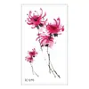 Pegatinas de Tatuaje Impermeables de Larga Duración Estilo Fresco Pluma de Pavo Real Dibujos Animados Lindos Tatuajes Temporales para Mujeres Nuevo Modelo Transfronterizo