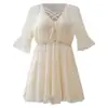 Traje de baño sexy de dos piezas estilo resort para mujer, nuevo conjunto de tres piezas con salida de baño, talla grande para mujeres ligeramente curvilíneas, traje de baño para mujer adelgazante de 100 kg