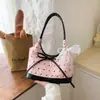 Bolsa Única com Laço para Mulheres Verão 2026 Nova Versátil Bolsa de Ombro/Axila Bolsa de Mão da Moda para o Trabalho