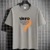 Camiseta masculina de manga curta, marca trendy de verão, camiseta fina de seda gelada com meia manga para Instagram, novo top de gola redonda 2026 para homens