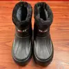 Botas largas de invierno para hombre con forro de felpa, cálidas y gruesas para exteriores, de caña alta, de algodón, antideslizantes, deportivas, de algodón con suela gruesa