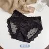Ropa Interior de Encaje Satinado para Niña Francesa para Mujer Cintura Media Seda de Morera Antibacteriana Pura Talla Grande para Mujer Venta al por Mayor