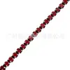 Vendas Diretas de Fábrica Transfronteiriça Fio de Strass 4mm Fita de Strass de Linha Única Acessórios para Gola de Roupa Chapéu Acessórios para Cabelo DIY Acessórios para Vestido de Noiva