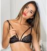 Sexy Underwear Europeu e Americano Comércio Exterior Explosões Mulheres Renda Sling Shirt Sexy Hollow Base Sexy Terno Sexy