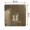 Porta Jabón de Acero Inoxidable sin Taladro Estante de Baño Cesta para Jabón Doble Capa con Drenaje Estante de Almacenamiento Multifuncional