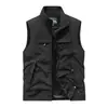 Chaleco transfronterizo para hombre, primavera y otoño, fotografía al aire libre, para mediana edad y personas mayores, multibolsillos, de trabajo, chaleco cálido, chaleco, chaleco, chaqueta, ropa de hombre