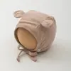 Gorro para Bebé Qiu Nan Estilo Nuevo Primavera y Otoño Estilo Ins Gorro Protector para Niñas Gorro Floral Loli Gorro para Recién Nacido