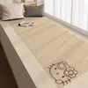 Nueva Alfombrilla para Ventana de Bahía de Bucle Resistente a la Suciedad para el Hogar, Alfombrilla de Dibujos Animados para Reposapiés de Ventana de Balcón, Cojín de Asiento Tatami Estilo Japonés para Todas las Estaciones