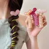 Corda de Celular Elástica Doce e Menina Elástico de Cabelo Verão Durável Artefato de Trança Headband de Trança Bolha de Amor