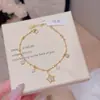 Pulseira Estrela Cadente, Design de Nicho de Luxo Leve, Sensação de Alta Qualidade, Simples e Versátil para o Dia a Dia, Pulseira Exquisita e Elegante