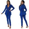 Y1185 Roupa Feminina Europeia e Americana Conjunto Amazon Malha Transparente Recorte Zíper Calças Conjunto de Duas Peças Estilo Europeu e Americano