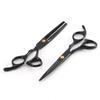 Tijeras de peluquero profesionales de 6 pulgadas, cortador de dientes planos, juego de peluquería para adultos y niños