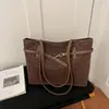 Comercio exterior transfronterizo estampado de leopardo estilo moda y literario otoño/invierno 2026 bolso de hombro de alta calidad de gran capacidad para mujer