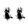 Artículos Populares Transfronterizos con un Toque de Lujo: Estilo Oscuro, Tigre y Leopardo Feroces, Cruz, Gatito, Escorpión, Corona, Alas, Tatuajes Temporales de Sol