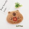 Muñeco de Peluche Capibara Broches Accesorios Ropa Zapatos Sombreros Pasadores Llaveros Accesorios para Bolsos Colgantes Microincrustados