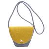 Bolsa de praia feminina Pearl Clap feita de corda de algodão, nova bolsa casual de verão, transversal, de palha, de ombro, trançada