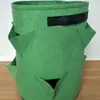 Em Estoque Ebay Amazon Tecido Não Tecido Sacos para Plantio de Morango 3 Furos 8 Furos Sacos de Crescimento de Plantas Sacos Suspensos para Morango Atacado