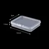 Caja de PP Transparente Plana de Amazon Caja de Empaque de Plástico Caja Vacía Caja Organizadora de Artículos Pequeños Caja Rectangular para Piezas Caja de Almacenamiento