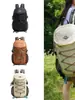 Mochila de Verano Transfronteriza Nueva Color Sólido Simple Gran Capacidad Estudiante Viaje al Aire Libre Montañismo Ligera Doble Hombro Mujer