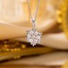 Colar de Alta Qualidade Elegante Luxo Leve com Microincrustação Completa de Zircônio em Cobre para Mulheres, Galvanizado a Ouro Real, Corrente de Clavícula Delicada Simples, Corrente de Pescoço