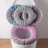 Cojín Portátil para Asiento de Inodoro Otoño e Invierno Tejido Junta para Inodoro Cubierta de Inodoro Lavable Engrosada Cubierta de Inodoro Todo Incluido