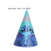 Sombrero de Papel con Tema de Dibujos Animados para Fiesta de Cumpleaños, Sombrero Triangular, Sombrero para Pastel de Cumpleaños Infantil, Sombrero Puntiagudo Decorativo para Fiesta de Adultos