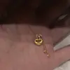 Bolsa Pequena Estilo Chinês Nuvem Auspiciosa com Pingente de Borla para Mulheres, Corrente de Clavícula Exquisita com Microincrustação de Zircônia, Acessórios de Luxo Leve e Inteligentes