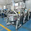 Wok a Gás Planetário para Refogar Molho de Curry e Pasta de Feijão, Wok com Mexedor Automático para Uso Comercial, Frigideira Antiaderente para Preparar Pasta de Medicina Tradicional Chinesa