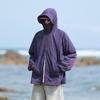 Ropa de Protección Solar para Montaña para Hombre y Mujer Verano Ultradelgada Ropa de Protección Solar Ala de Sombrero Removible Protección UV Abrigo para la Piel para Exteriores