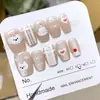 30 peças de armadura de desgaste de tamanho dividido olho de gato sênior usar unhas postiças manual tira acabamento puro atacado peça de unha removível