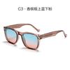 Nuevas gafas de sol polarizadas de moda transfronteriza europea y americana, gafas de sol de montura grande para hombre, gafas de sol con patillas de ácido propiónico para mujer, caja de pierna, protección solar