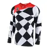 Ropa para Carreras Todoterreno Transfronterizas, Tallas Europeas y Americanas, Camiseta de Manga Larga Versátil de Corte Holgado, Transpirable y que Absorbe el Sudor, Ropa para Descenso