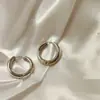 Ear cuffs de personalidade europeia e americana exagerados com senso de alta qualidade para heavy metal, brincos de círculo grande, brincos com design retrô francês