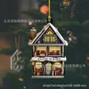 Decoraciones personalizadas para librería Decoración de árbol de Navidad regalo para amantes de los libros bibliotecario adornos planos 2D