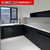 Pisos Pequenos Azulejados com Esmalte Esculpido Fosco 400*400 Cozinha Banheiro Banheiro Antiderrapante Cinza Azulejos Retro Azulejos Cerâmicos