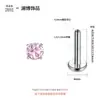 Brincos de Titânio Lanbo f136 Studs para Cartilagem com Zircônia Liga de Titânio g23 Brincos em Formato de Buquê Piercing com Rosca Interna Joias para Cabeça