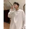 Sudadera de Manga Larga con Cuello Redondo, Estilo Sencillo y Moderno, Personalizable, Nueva Colección Otoño 2026 para Hombre, Camiseta Básica Juvenil Versátil y Elegante