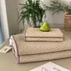 Cubrecama acolchado de algodón de doble cara estilo coreano, lavado a alta temperatura con arena, disponible para las cuatro estaciones, cubierta para tatami Kang, sábana antideslizante