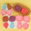 Moldes de Biscoito Série Casamento Anel de Casamento Vestido de Noiva Desenho Animado Moldes de Biscoito Simulados DIY Moldes de Biscoito Impressos