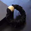 Accesorios para el cabello coreanos al por mayor máscara de perlas de alta gama anillo intestinal cuerda para el cabello de mujer banda de goma gruesa cabeza de bola funda de cuero