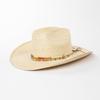 Europa e Estados Unidos cross-border venda quente moda mão-tecido palmeira folha cor decorativo com grande aba chapéu de cowboy ao ar livre guarda-sol chapéu de palha maré