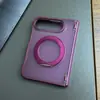 Adequado para Suporte Magnético Dobrável Apple 18Duo Capa de Celular Dois em Um iPhone Duo Eixo Central Capa Anti-Queda para Celular