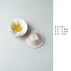 Taza de Anfitrión de Lingote de Cerámica Creativa de Gama Alta Miyan, Atractiva Taza de Té de Glicinia Pintada a Mano para Hombres y Mujeres, Juego de Té Kung Fu