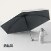 Guarda-chuva Anti-UV, Guarda-chuva de Proteção Solar para Mulheres, Compacto e Portátil, Uso Duplo para Sol e Chuva, Guarda-chuva Cápsula com 50% de desconto