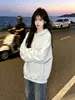 Sudadera con capucha retro americana para hombre y mujer, chaqueta casual elegante de marca moderna para primavera y otoño, abrigo para pareja