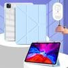 Funda Protectora Adecuada para Tableta iPad de 10ª Generación, Funda Protectora para Tableta iPad con Ranura para Lápiz, Funda Protectora Plegable Transparente para iPad 3Y