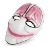 Máscara de Halloween Temática de Película Edición Coleccionista Juego Payday 2 Serie Resina Bandera Americana Fiesta Baile Fiesta
